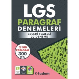 TUDEM 8 LGS PARAGRAF DENEMELERİ